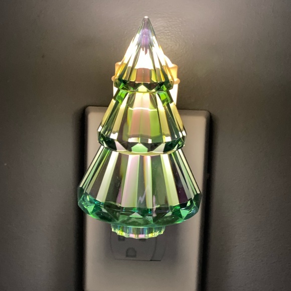 🎄Crystal Tree Nightlight Wallflower Plug In Brand New Bath & Body Works - Picture 3 of 9